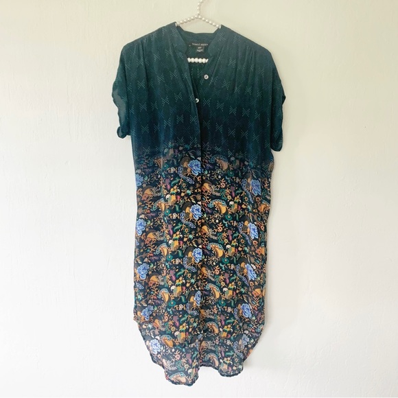 Anthropologie Tanvi Kedia Tansey Silk Tunic Dress - Picture 5 of 14